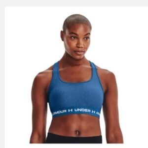 Under Armour Women's Armour Crossback Medium Padded Sports Bra New with …